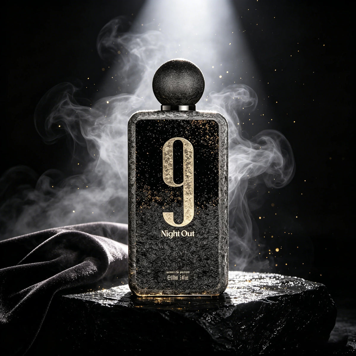 Afnan 9 PM Night Out Extrait de Parfum for Unisex –  3.4 fl oz