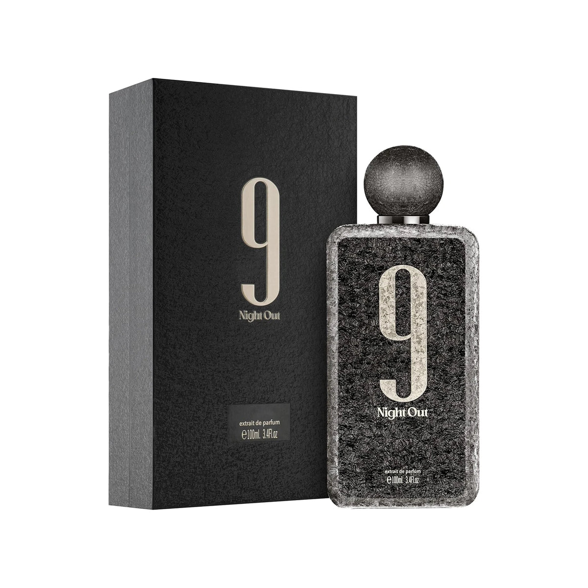 Afnan 9 PM Night Out Extrait de Parfum for Unisex –  3.4 fl oz